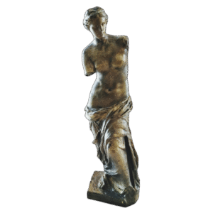 Estatua Venus De Milo Simil Bronce Clásica Romana Busto 3d