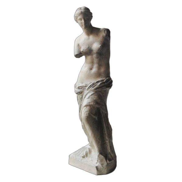 Estatua Venus De Milo Simil Marmol Clásica Romana Busto 3d