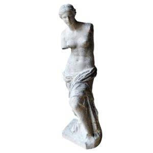 Estatua Venus De Milo Griega 15cm Pintada Simil Marmol 3d
