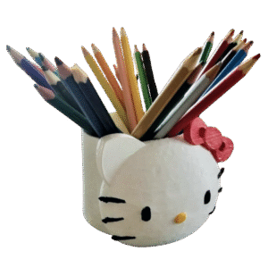 Lapicero Hello Kitty Escritorio Porta Lapices Organizador 3d
