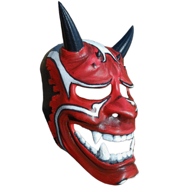 Mascara Hannya Terror Cosplay Cotillón Caretas 3d Japonesa