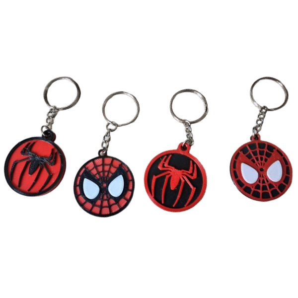 Llaveros De Hombre Araña A Elección Spiderman 3d Llaveritos