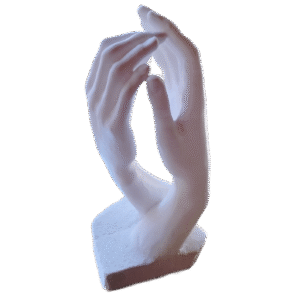 Estatua Manos La Catedral Auguste Rodin 25cm 3d Decoración
