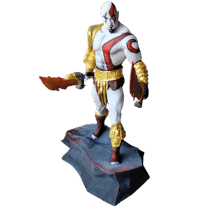 Figura De Kratos De God Of War Adorno Decoración Impreso 3d