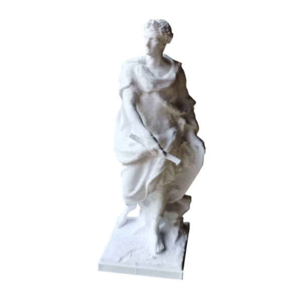 Estatua Figura Julio César Del Louvre 15cm Deco Clásica 3d