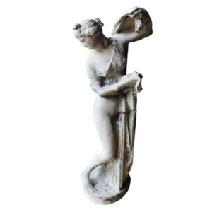 Estatua Venus Calipigia Romana 25cm Pintada Símil Mármol 3d