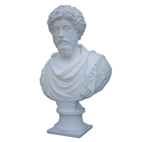Busto De Marco Aurelio Antiguo Roma Escultura Impresión 3d