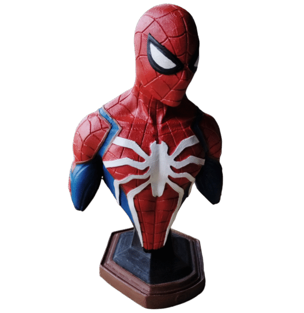 Estatua Hombre Araña Figuras De Spiderman 23cm 3d Pintado