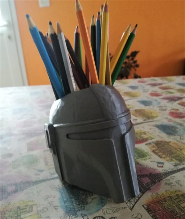 Porta Lápices Mando Mandalorian Star War Lapicero Escritorio - Image 4