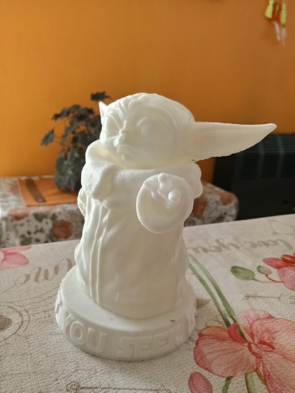 Grogu Baby Yoda Mandalorian Figura Estatuilla Star Wars Deco - Image 3