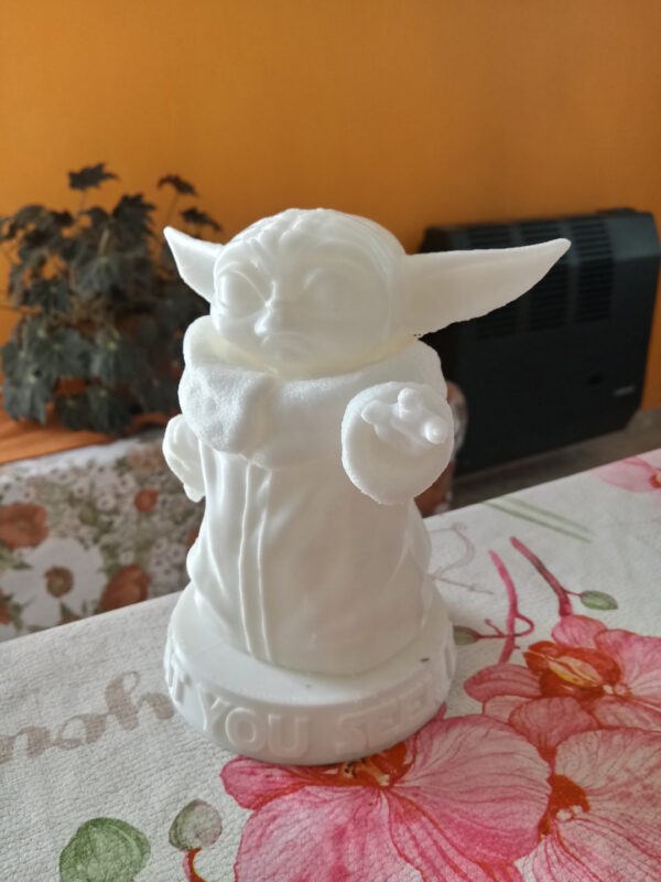 Grogu Baby Yoda Mandalorian Figura Estatuilla Star Wars Deco - Image 4