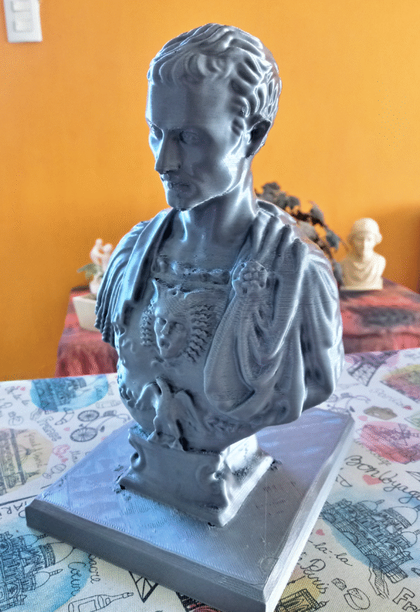 Lapicero Busto Julio César Apuñalado Decoración Escritorio - Image 2