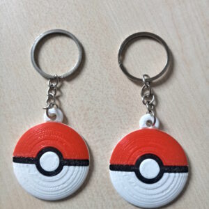 Llaverito Pokebola De Pokemon Llaveros Impresos En 3d Llaves