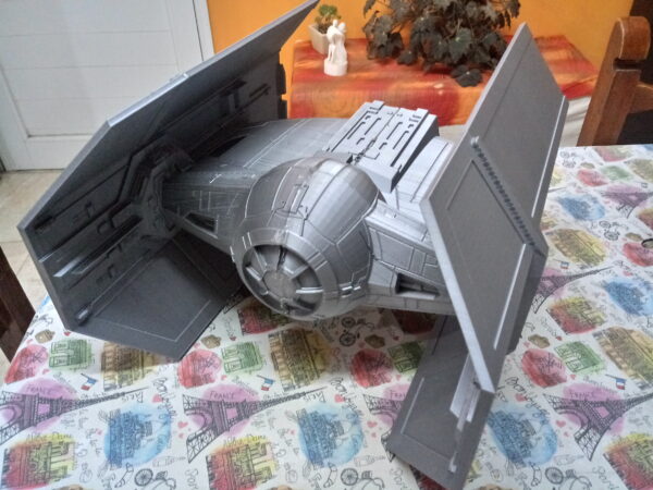Figura Caza Tie Fighter Avanzado Nave Espacial Star Wars 3d - Image 5