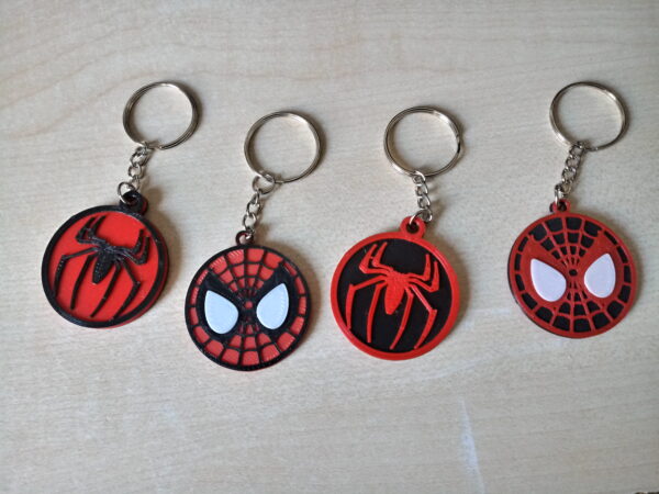 Llaveros De Hombre Araña A Elección Spiderman 3d Llaveritos - Image 3
