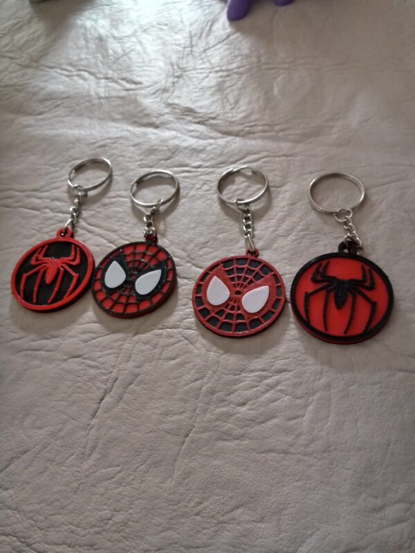 Llaveros De Hombre Araña A Elección Spiderman 3d Llaveritos - Image 2
