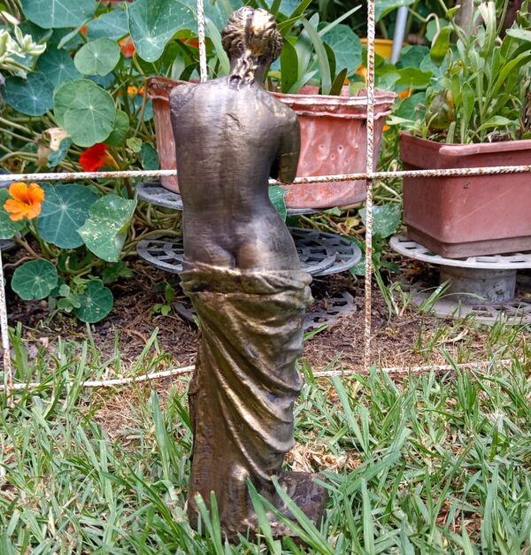 Estatua Venus De Milo Simil Bronce Clásica Romana Busto 3d - Image 6