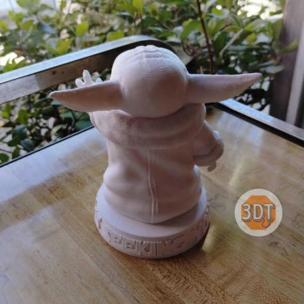 Grogu Baby Yoda Mandalorian Figura Estatuilla Star Wars Deco - Image 7