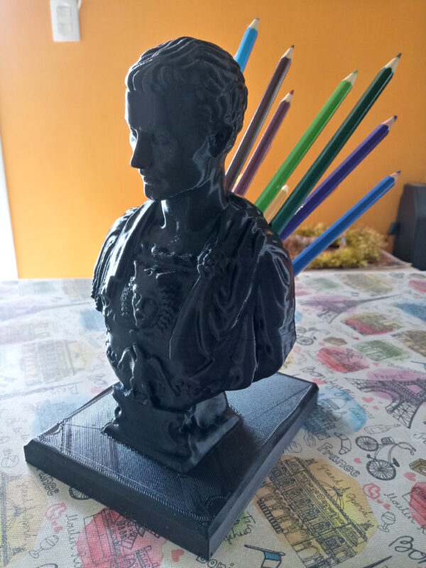 Lapicero Busto Julio César Apuñalado Decoración Escritorio - Image 10