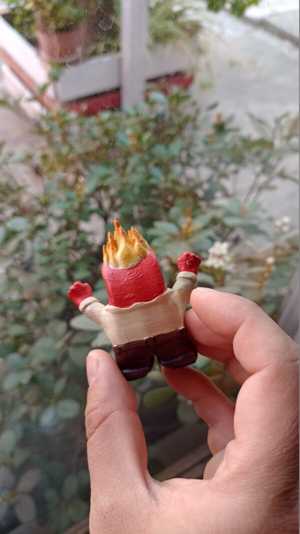 Furia De Intensamente Figura Pintado Llaverito Anger Muñeco - Image 3