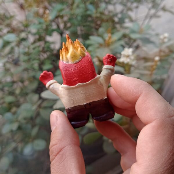 Furia De Intensamente Figura Pintado Llaverito Anger Muñeco - Image 2
