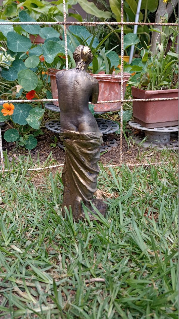 Estatua Venus De Milo Simil Bronce Clásica Romana Busto 3d - Image 2
