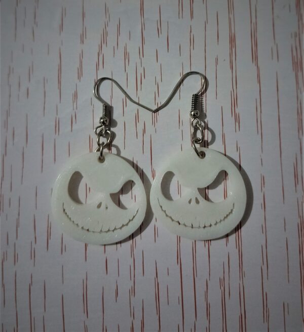 Aros Colgantes Extraño Mundo De Jack Aritos Halloween Navida