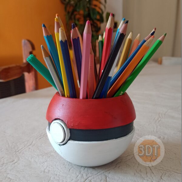 Lapicero Pokebola Pokemon Porta Lapices Organizador 3d - Image 2