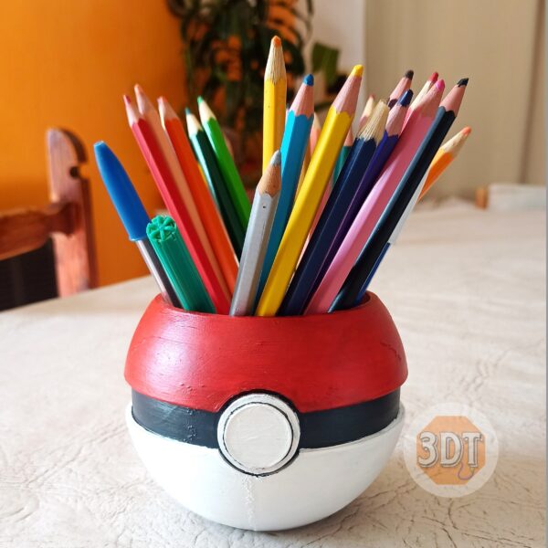 Lapicero Pokebola Pokemon Porta Lapices Organizador 3d - Image 3