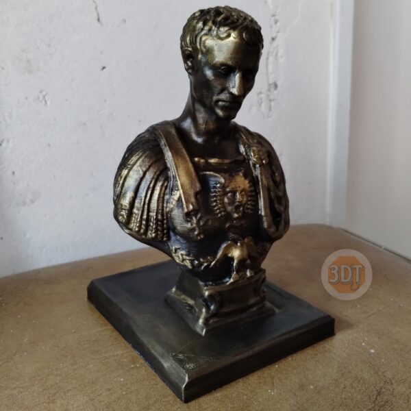 Lapicero Busto Julio César Portalápices Deco Escritorio 3d - Image 2