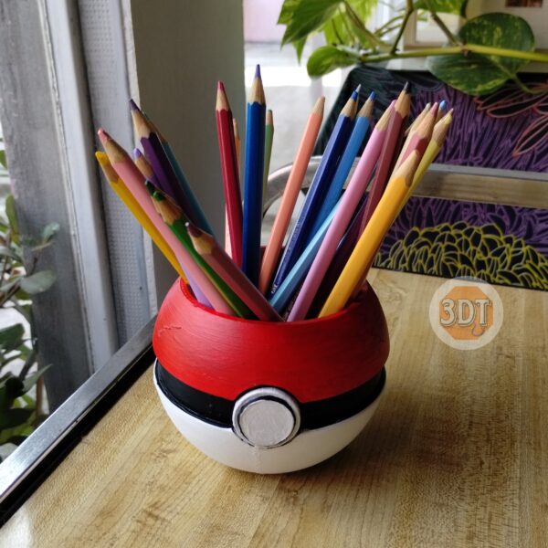 Lapicero Pokebola Pokemon Porta Lapices Organizador 3d - Image 6