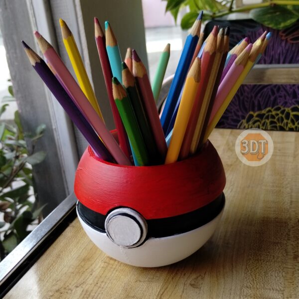 Lapicero Pokebola Pokemon Porta Lapices Organizador 3d - Image 5