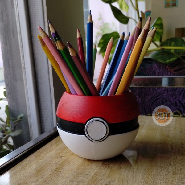 Lapicero Pokebola Pokemon Porta Lapices Organizador 3d - Image 4