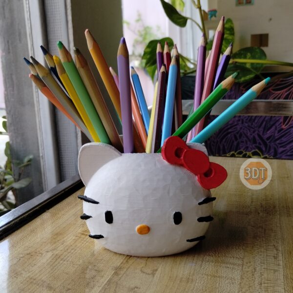 Lapicero Hello Kitty Escritorio Porta Lapices Organizador 3d - Image 5