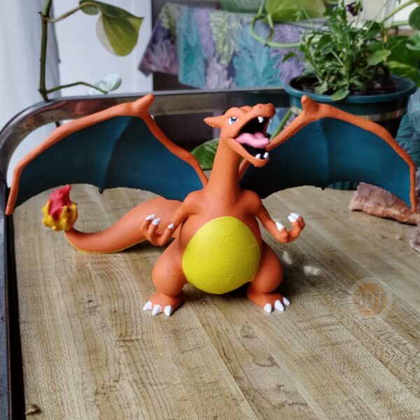 Figura Charizard De Pokémon Primera Generación 3d Pintado - Image 7