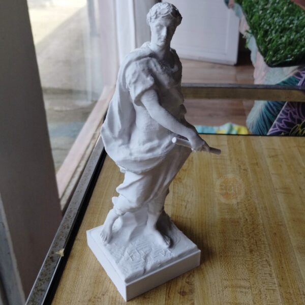 Estatua Figura Julio César Del Louvre Decoración Clásica 3d - Image 5