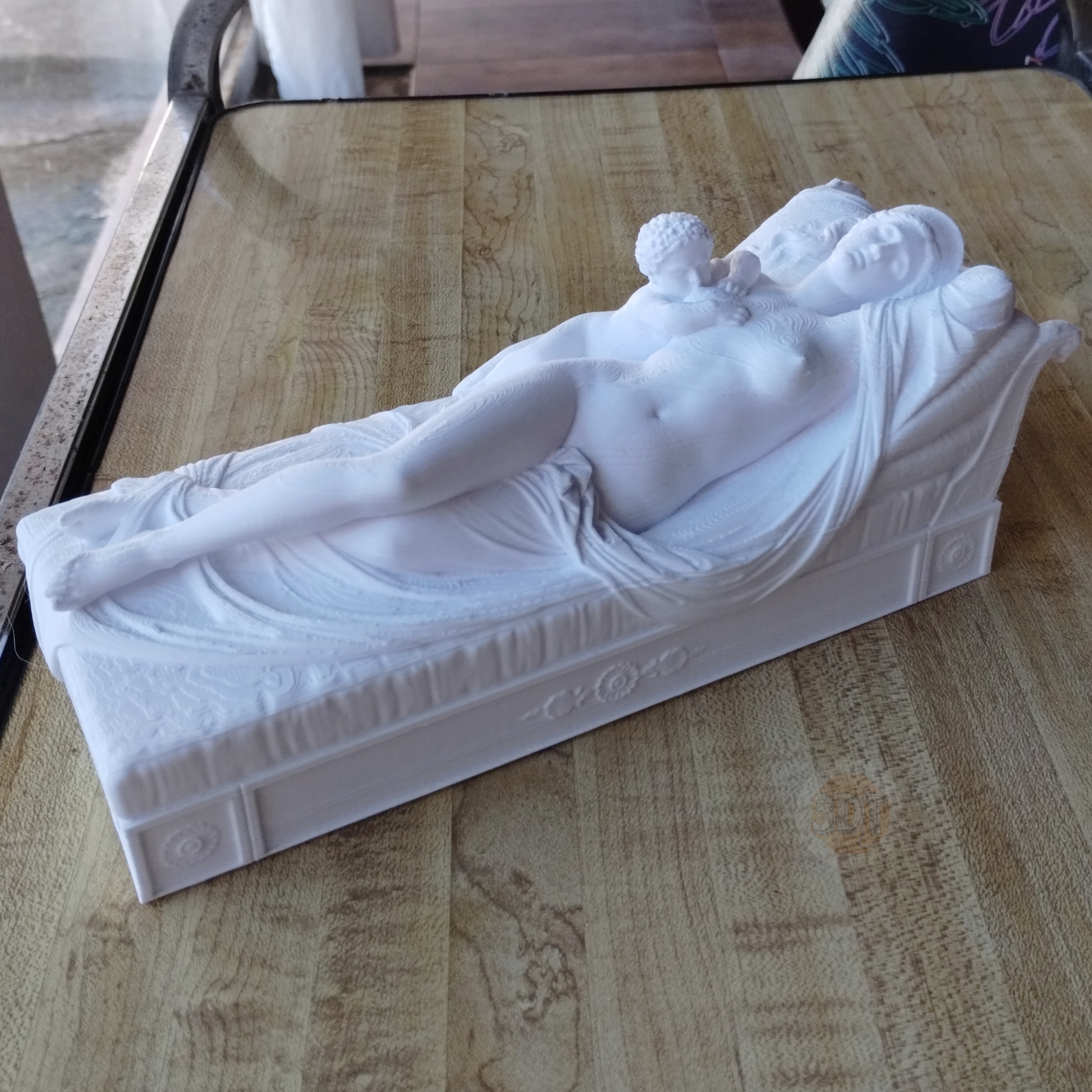 Estatua Figura Juno Amamantando A El Niño Hércules Deco 3d - Image 3