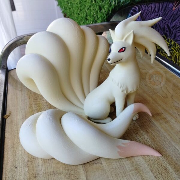 Figura Ninetales De Pokémon Primera Generación 15cm Pintado - Image 6