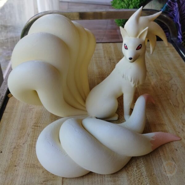 Figura Ninetales De Pokémon Primera Generación 15cm Pintado - Image 3