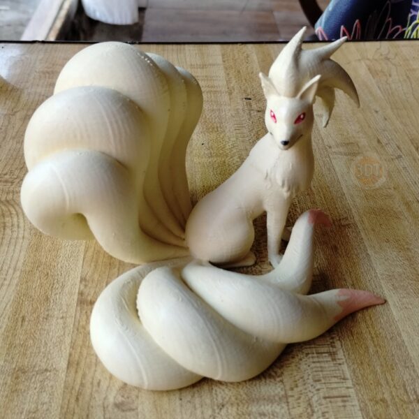 Figura 10cm Ninetales De Pokémon 1ra Generación 3d Pintado - Image 3