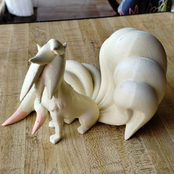 Figura 10cm Ninetales De Pokémon 1ra Generación 3d Pintado - Image 2