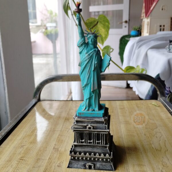 Estatua De La Libertad 3d Pintada A Mano Adornos Decoración - Image 6