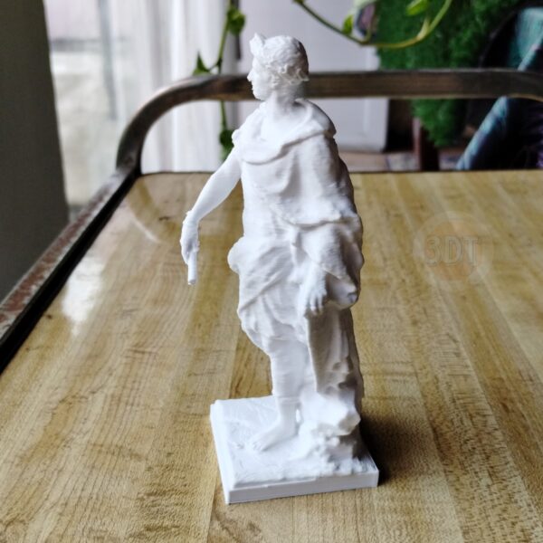 Estatua Figura Julio César Del Louvre 15cm Deco Clásica 3d - Image 2