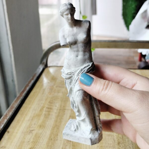 Estatua Venus De Milo Griega 15cm Pintada Simil Marmol 3d - Image 2
