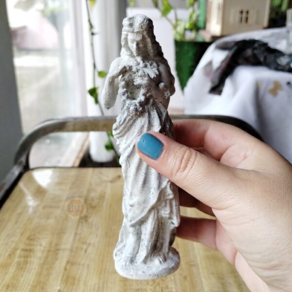 Estatua Tiempo De Primavera Figura 15cm Pintada Símil Mármol - Image 6