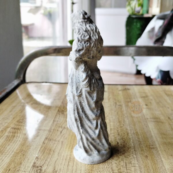 Estatua Tiempo De Primavera Figura 15cm Pintada Símil Mármol - Image 2