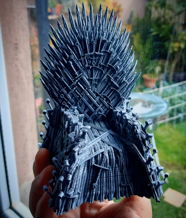 Figura Trono De Hierro Juego De Tronos Iron Throne Got 3d - Image 4