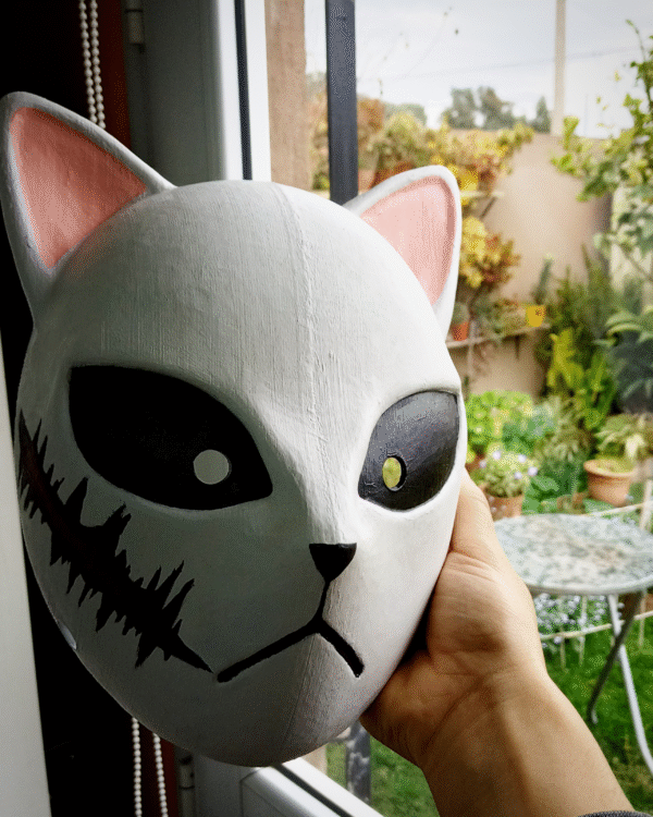 Máscara Sabito Demon Slayer Cosplay Disfraces Halloween 3d - Image 2