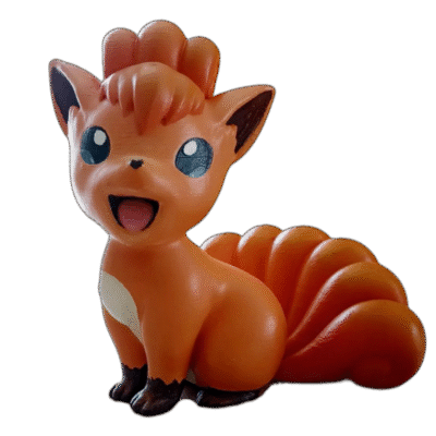 Figura Vulpix De Pokemon Primera Generacion En 3d Pintado