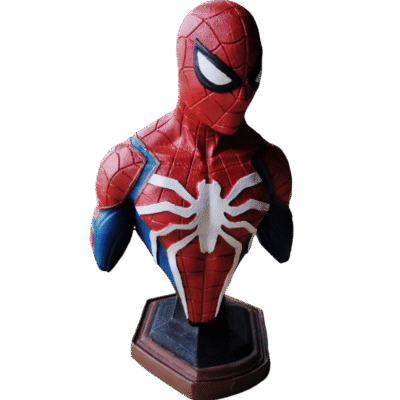 Estatua Hombre Araña Figuras De Spiderman 23cm 3d Pintado
